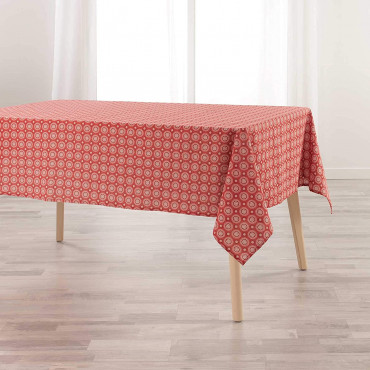 Rechteckige Tischdecke - 100% Baumwolle - Dolka