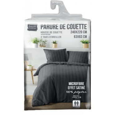 Bettwäsche-Set – Cléo UNI Bettbezug 240 x 220 cm + Kissenbezüge