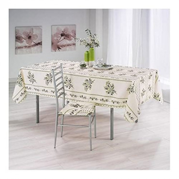 Provence Olijfgroen Vlekbestendig Tafelkleed