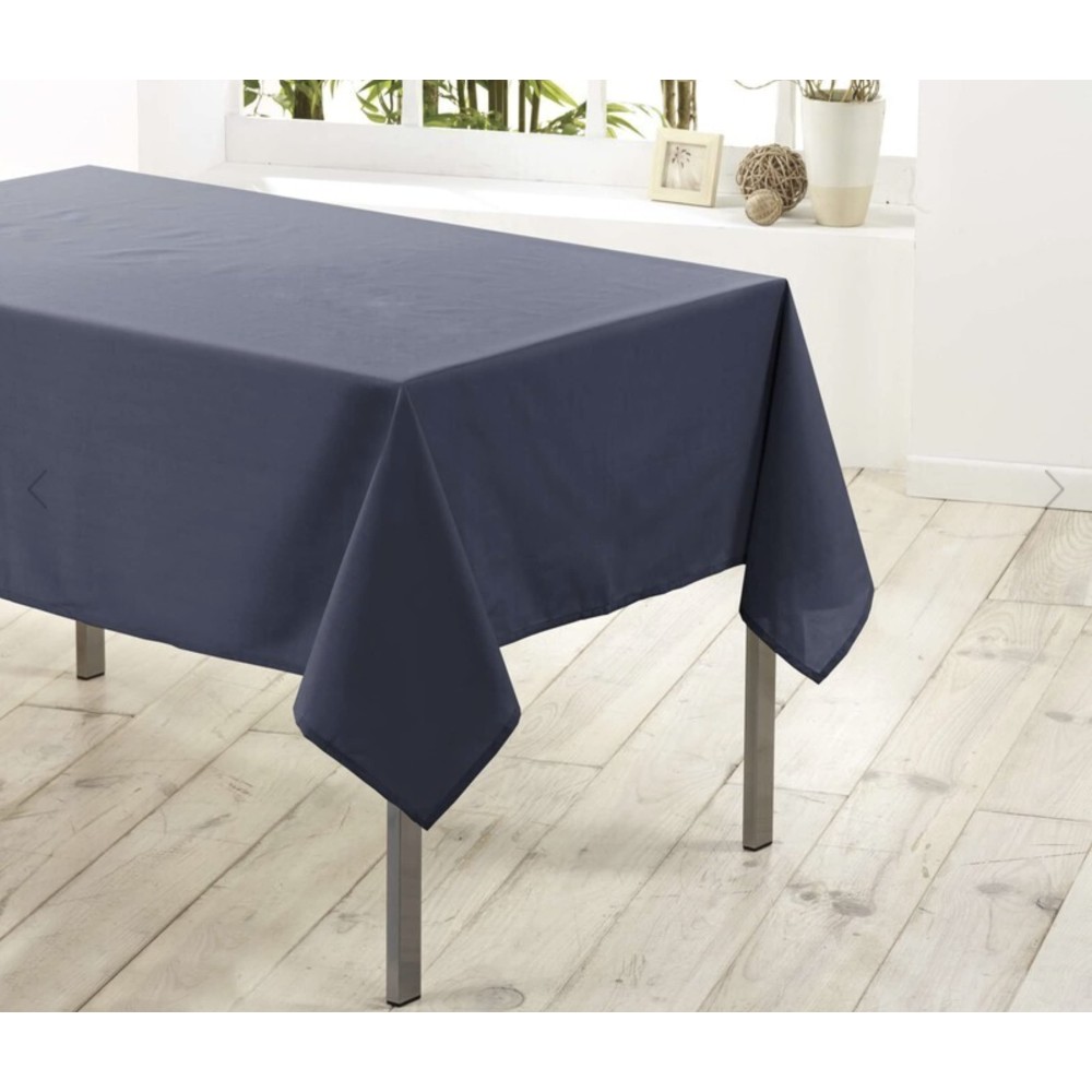 Essentieel Rechthoekig Tafelkleed 140 x 250 cm Vlekbestendig Effen