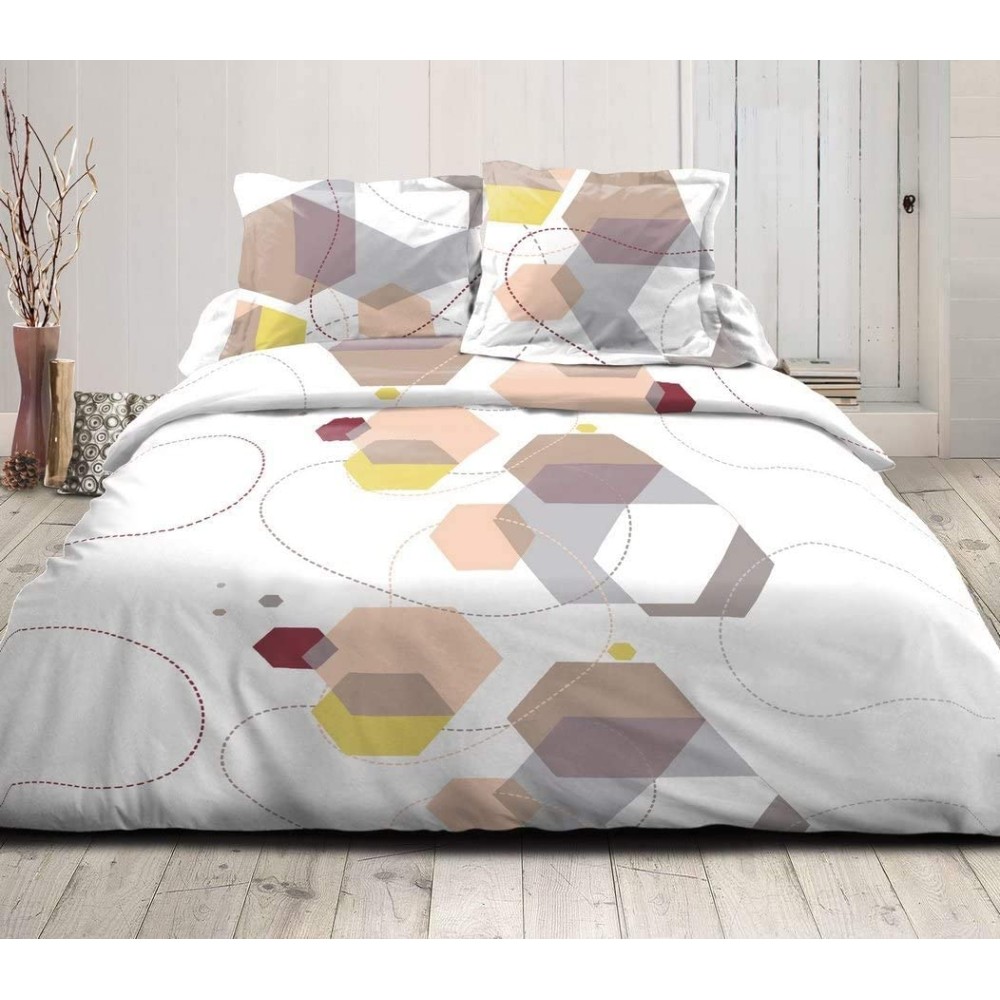 Parure de lit 3 pièces 220 x 240 cm Polyforme