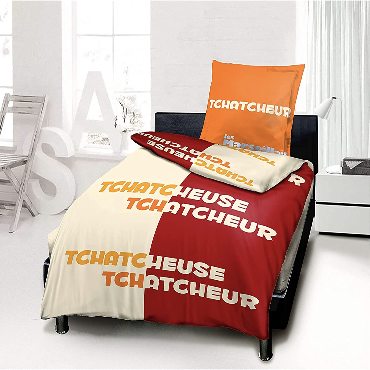 Parure de lit 3 pièces 140 x 200 cm Tchatcheur