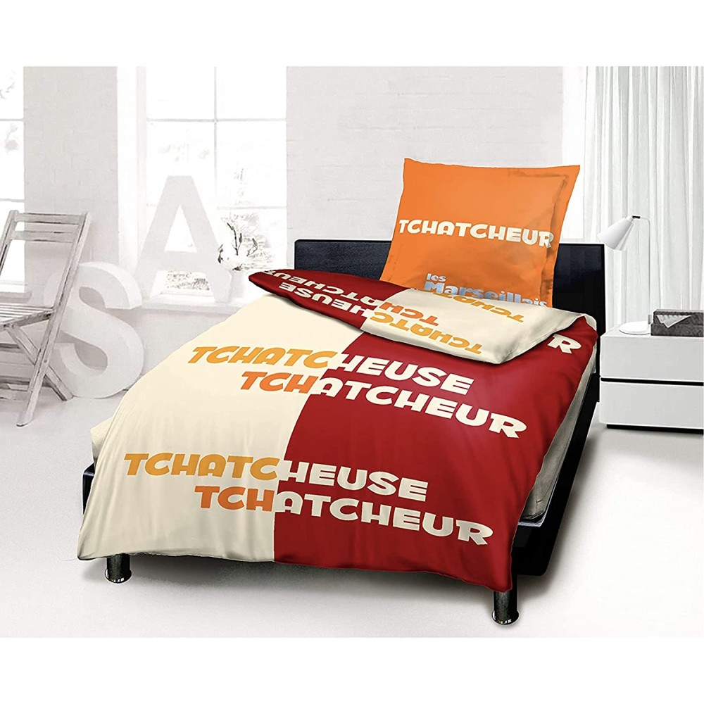 Parure de lit 3 pièces 140 x 200 cm Tchatcheur Parure de lit 3 pièces 140 x 200 cm Tchatcheur