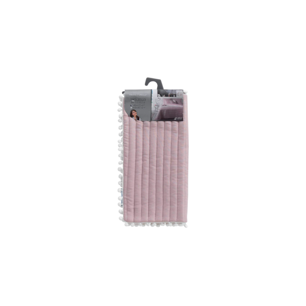 Kussenhoes 45x45cm Microvezel + Pompons