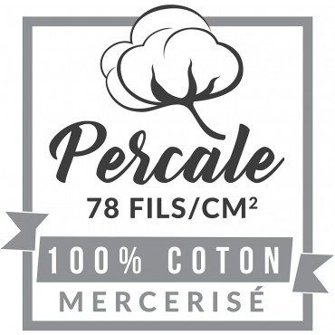 85x185 cm Percale Linnen Kussenhoes