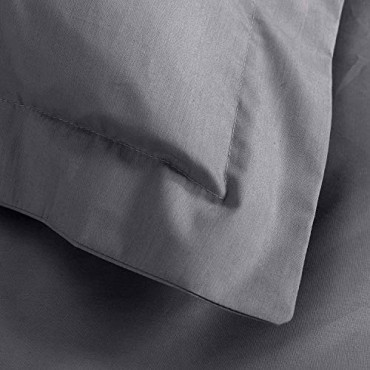 Completo letto Astoria Antracite Bianco 220 x 240 cm