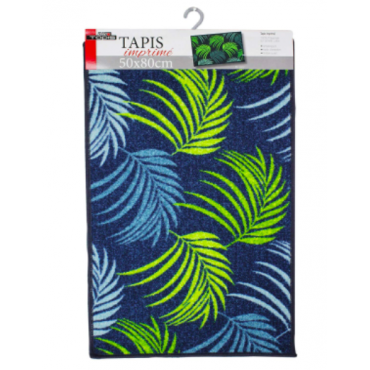 Alfombra multiusos rectangular estampada