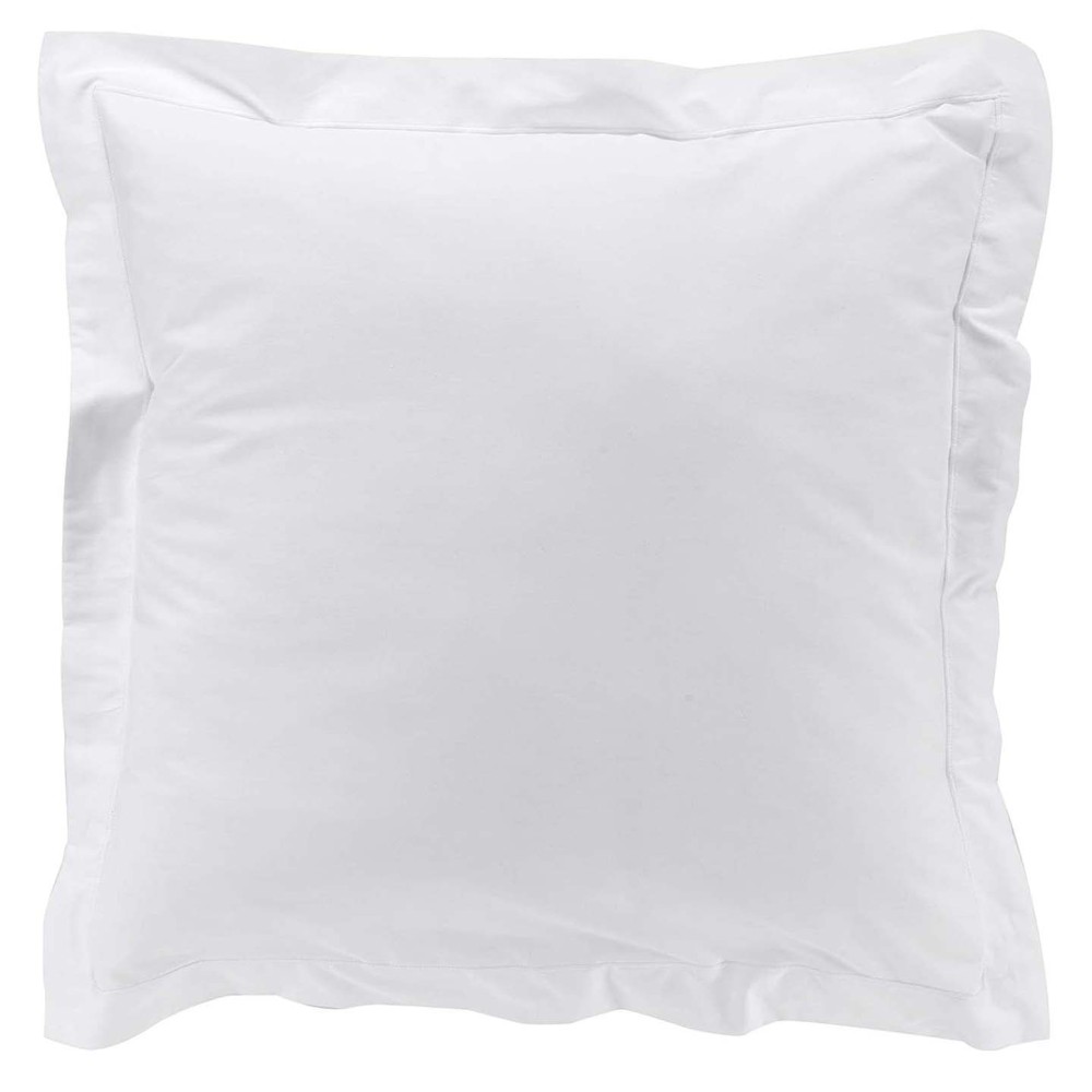 Taies d'oreiller x2 Percale 63x63 cm Blanc