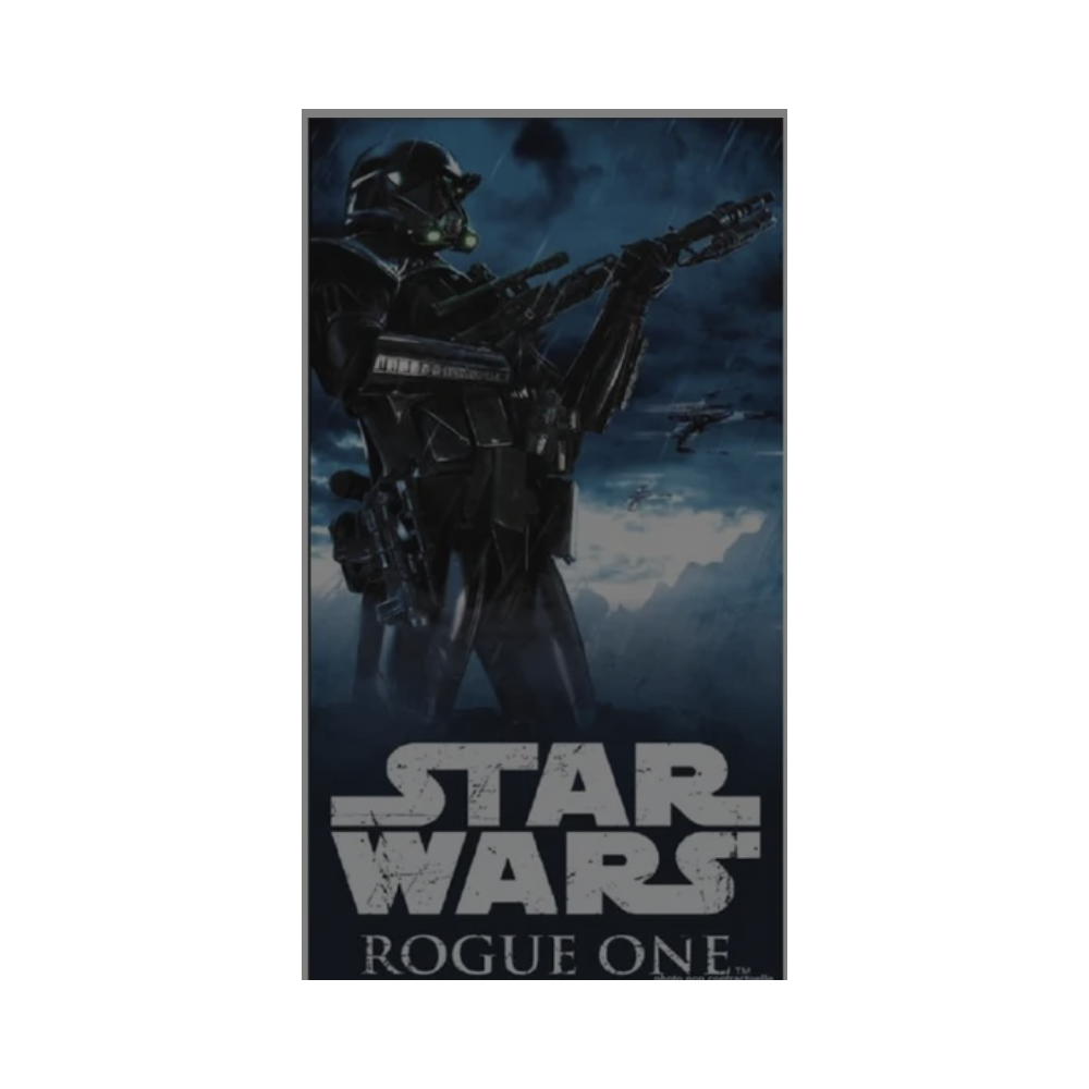 Toalha de praia - 100% algodão - Star Wars - Disney - 70x140cm