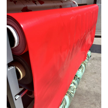 Lona encerada lisa - Vendida por metro - Impermeável - Resistente a manchas