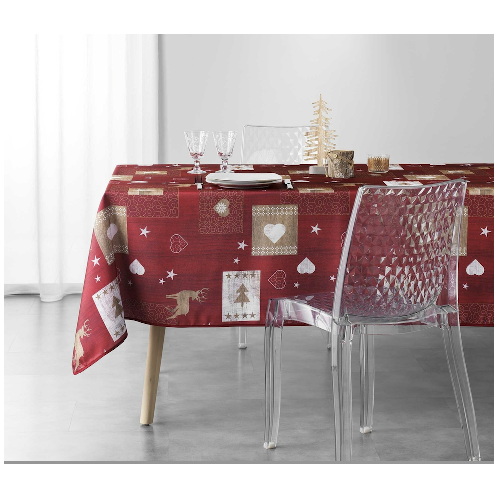 Tovaglia antimacchia Augustin 300 x 150 cm - Impermeabile - Resistente e lavabile in lavatrice