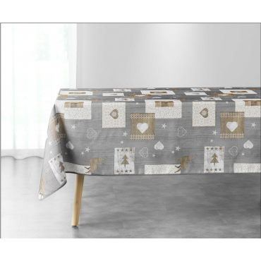 Toalha de mesa Augustin resistente a manchas, 300 x 150 cm - Impermeável - Durável e lavável na máquina