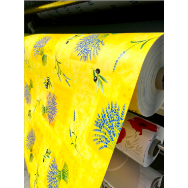 Tischdecke mit provenzalischem Print von Bulgomme – Meterware