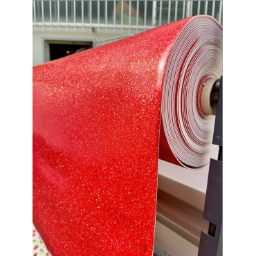 Tischdecke mit Paillettenbedruckung von Bulgommes – Meterware