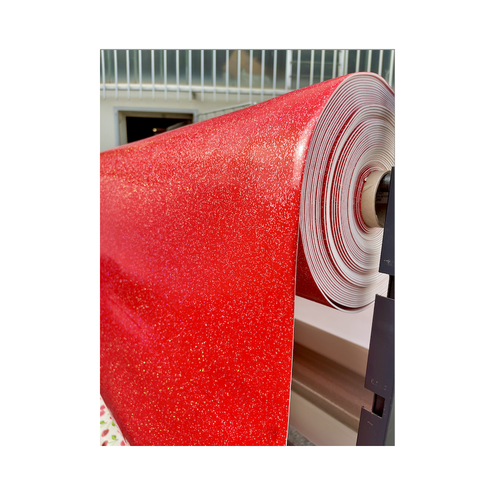 Tischdecke mit Paillettenbedruckung von Bulgommes – Meterware