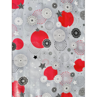 Toalha de mesa de Natal em tecido encerado – Nova Star – Vendida por metro