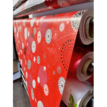 Toalha de mesa de Natal em tecido encerado – Nova Star – Vendida por metro