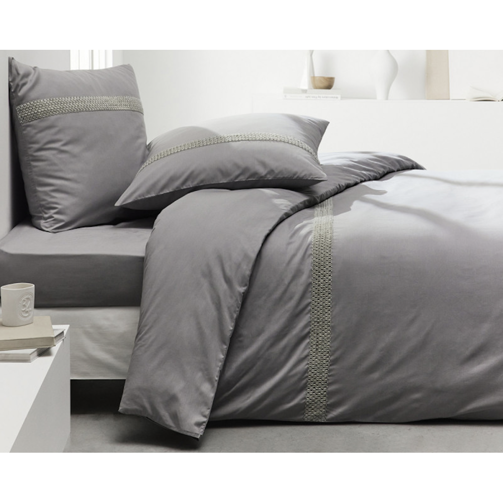 Parure de lit macrame