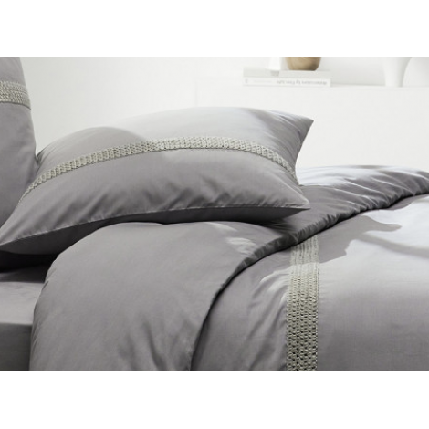 parure de lit gris