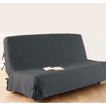 Effen en vast te binden Clic Clac hoes – 100% katoen – 140x200cm – Diverse kleuren