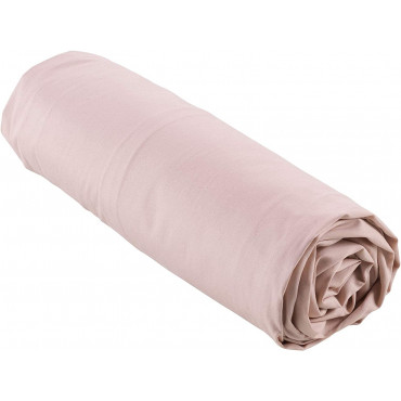 drap housse rose