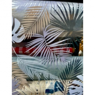 Toile Cirée Transparente Imprimée Virginia