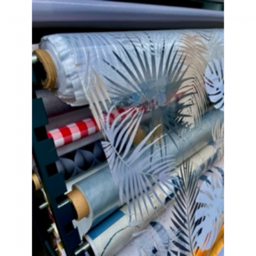 Toile Cirée Transparente Imprimée Virginia