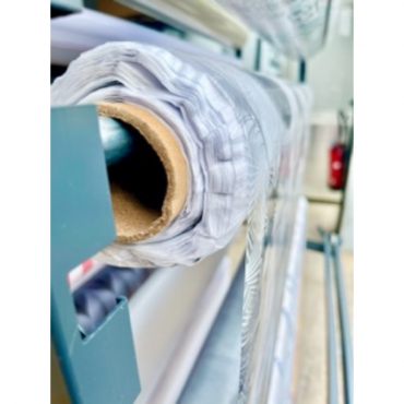 Toile cirée Transparente Imprimée Plumela