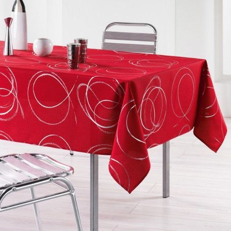 Nappe Anti Taches Rouge 150 x 240 cm BULLY