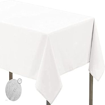 Nappe Carré 180 x 180 cm Uni ESSENTIEL Blanc
