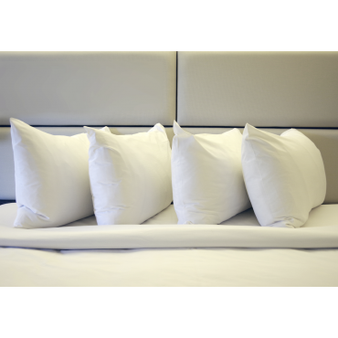 Almohada suave rectangular o cuadrada, 100 % poliéster, fibras huecas. Venta de cojines. Ropa de cama.