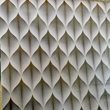 Toile Cirée Imprimée Kalini Anthracite