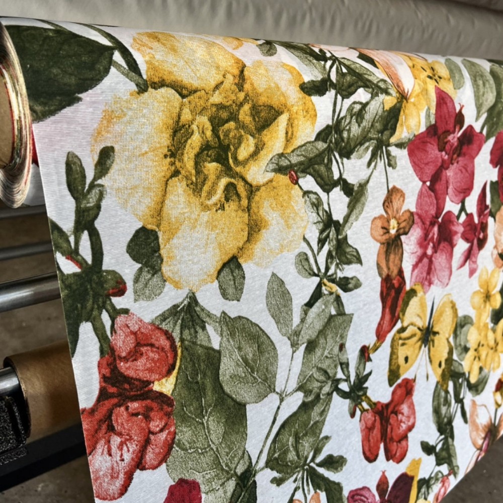 Toile Coton Enduit - Imprimé Butterfly Multicolor