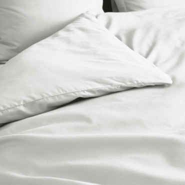 Effen Percale Dekbedovertrek - Luxe en Comfort Beddengoedset