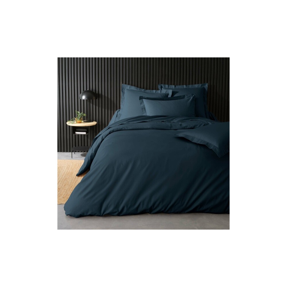 Effen Percale Dekbedovertrek - Luxe en Comfort Beddengoedset