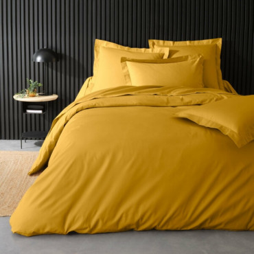 Effen Percale Dekbedovertrek - Luxe en Comfort Beddengoedset