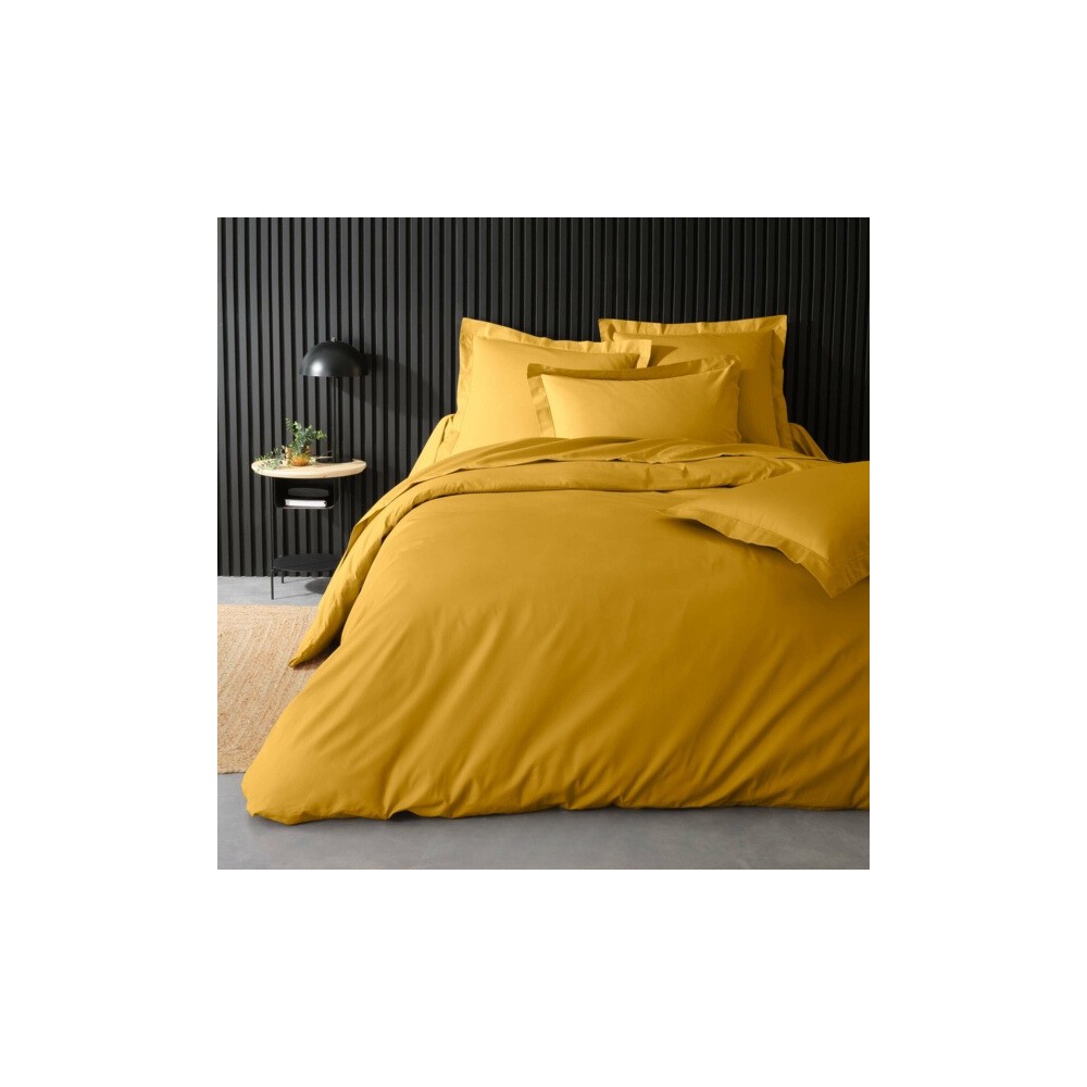 Effen Percale Dekbedovertrek - Luxe en Comfort Beddengoedset