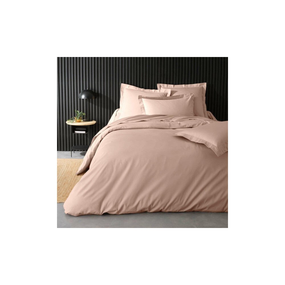 Effen Percale Dekbedovertrek - Luxe en Comfort Beddengoedset