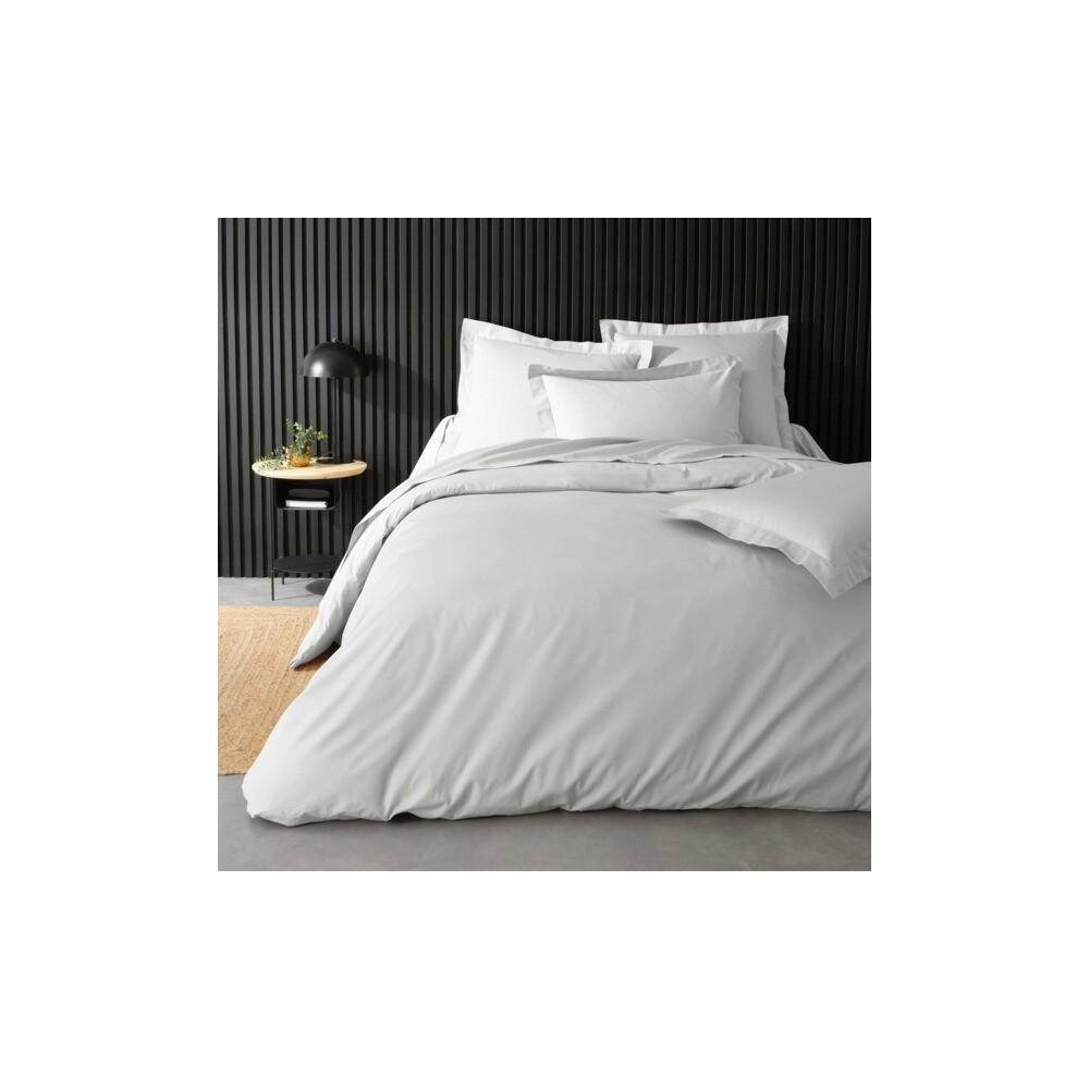 Effen Percale Dekbedovertrek - Luxe en Comfort Beddengoedset