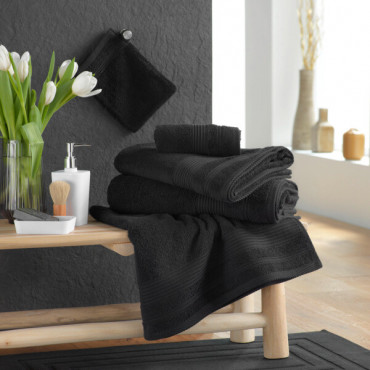Serviette De Douche Femme 100% Coton - Très Absorbante, Poche Avant, Tailles S/M à L/XL, Blanc