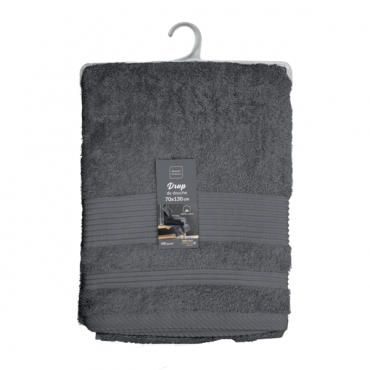 Toalla de baño de rizo – Toalla de baño 100% algodón 500 g/m² – Toalla de baño 70x130cm