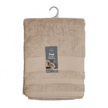 Badhanddoek van badstof – 100% katoenen douchelaken 500 g/m² – badhanddoek 70 x 130 cm