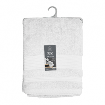Frottee-Duschtuch – 100% Baumwolle, 500 g/m² – Badetuch 70 x 130 cm