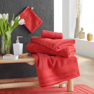 Toalha de banho de felpa – 100% algodão, 500 g/m² – 70 x 130 cm