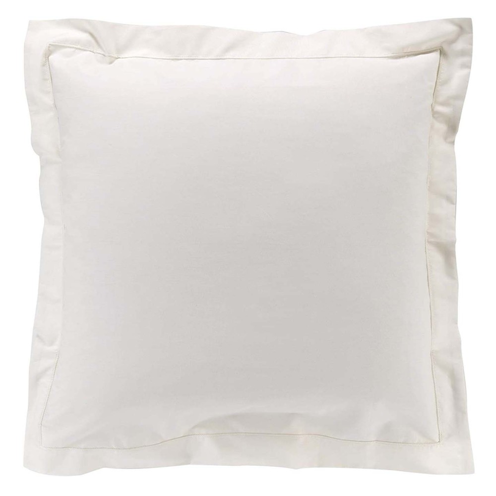 Taies d'oreiller x2 Percale 63x63 cm Ecru