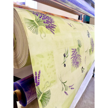 Tischdecke mit provenzalischem Print von Bulgomme – Meterware