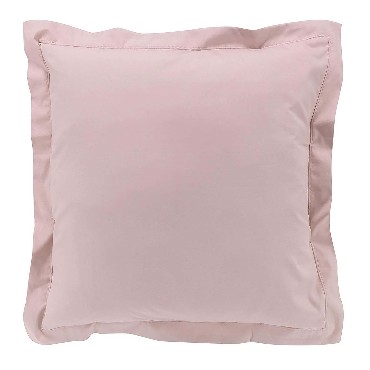 Taies d'oreiller x2 Percale 63x63 cm Rose