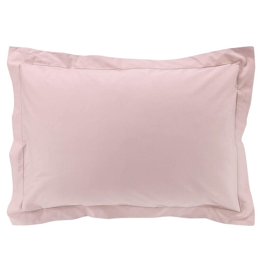 Taies d'oreiller x2 Percale 50x70 cm Rose