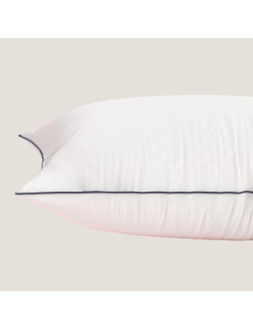 Juego de 2 almohadas rectangulares, 50x70cm, suave, funda desenfundable, Jean Louis Scherrer