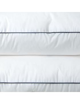 Conjunto de 2 almofadas retangulares, 50x70cm, macias, com capa removível, Jean Louis Scherrer